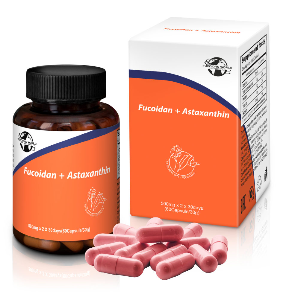 «Astaxanthin» Астаксантин, 60 капсул